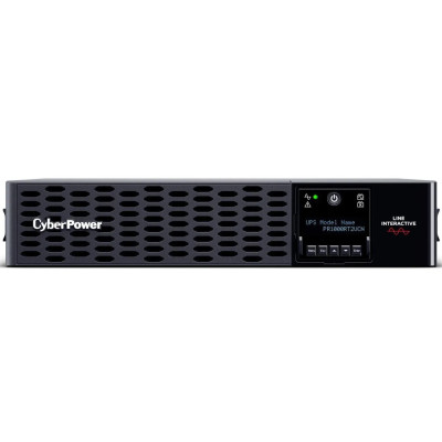 CyberPower PR1000RT2UCN Rack/Tower UPS, UL Rated, Rotatable LCD panel, 8× NEMA 5-15R, Expanded runtime
